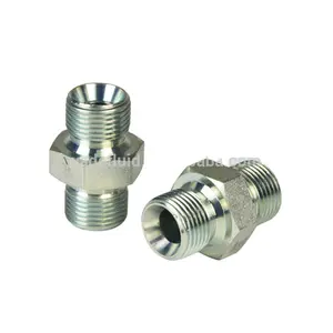 With 10 years experience factory supply high quality male straight pipe hydraulic hose fittings hose adapter