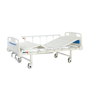 Vente chaude ABS tête deux manivelle lit d'hôpital clinique lits d'hôpital médical - Product Image 5