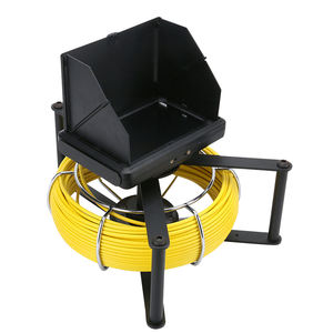 Système d'<span class=keywords><strong>inspection</strong></span> de canalisations, <span class=keywords><strong>caméra</strong></span> compacte pour contrôle de canalisations, CCTV, 7 pouces - Product Image 6