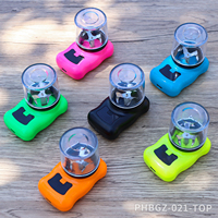 Nouveau broyeur de fumer électronique accessoires pour fumeurs en gros broyeur à base de plantes broyeur de cigarettes coloré