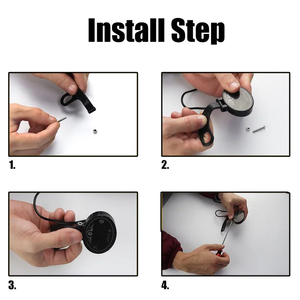 Led giám sát hiển thị kỹ thuật số vôn kế không thấm nước Xe máy điện áp Meter DC 9V-24V Vôn kế Điện áp báo động Phụ tùng xe máy - Product Image 5