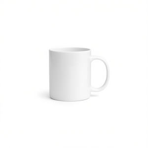 Mug à café en céramique blanche classique 11 oz, tasse en porcelaine blanche pour thé, latte, cappuccino, passe au lave-vaisselle et au micro-ondes - Product Image 1