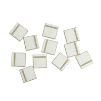 Pelat Piezoelektrik Keramik PZT-5 Ultra Tipis Sensitivitas Tinggi Persegi 10x10x0.2mm dengan Kabel Penghubung