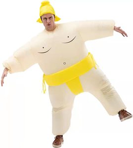 Nhà Máy Trực Tiếp Sumo Loạt Vui Vẻ & Vui Linh Vật Trang Trí Trang Phục Trong Nhiều Màu Sắc 100% Polyester Cho Các Bên & Chương Trình - Product Image 6