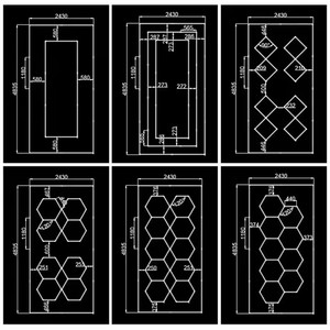 Letrero Luminoso Hexagonal para Garaje, Luces LED de Panal, Letreros Comerciales, Letras Iluminadas, Letrero 3D, Logotipo Personalizado - Product Image 4