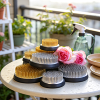 Outil professionnel Smiletools Kenzan carré en laiton pour Ikebana, support floral pour l'arrangement floral, fournitures de studio