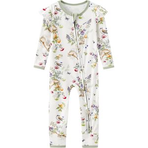 Mono de Manga Larga para Bebé BambooBud, Mono de Viscosa de Bambú para Bebés, Niños Pequeños y Recién Nacidos, Talla 2T, Ropa de Dormir Suave - Product Image 1