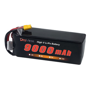 대량 재고 리포 폴리머 배터리 6S 23.1V 9000mAh 70C 고속 고전압 충전식 UAV 리튬 배터리 FPV 드론용 - Product Image 5