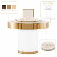 Vitrine à bijoux avec éclairage LED, présentoir en verre pour bijouterie, boutique de marque, aménagement de magasin, exposition, vente en gros