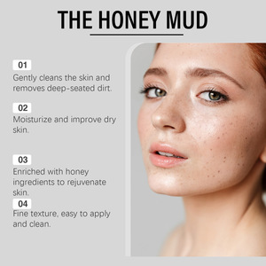 Gommage corporel nourrissant et hydratant au miel et au sel, propriétés blanchissantes, crème rafraîchissante non grasse pour le visage - Product Image 6