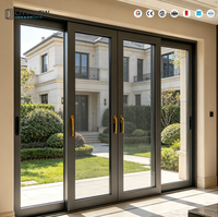 Ventanas Corredizas Horizontales de Aluminio Aisladas con Malla de Acero Inoxidable y Persiana Enrollable para Villas y Uso Residencial Moderno