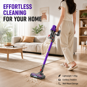 Aspirateur sans fil 37KPa, aspirateur à main, batterie 2200mAh, autonomie 65 min, filtre HEPA, bac à poussière 1,2L, vente en gros OEM ODM - Product Image 4
