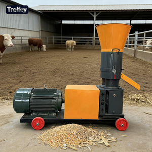 Molino <span class=keywords><strong>y</strong></span> Peletizadora de Alimentos para Animales de Granja de Uso Pesado, Doble Función - Product Image 1