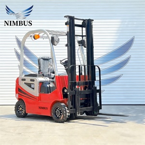 Montacargas Eléctrico NIMBUS de Alta Capacidad de Carga (1 Tonelada), con Revestimiento Antioxidante, Horquillas Extendidas, para Manejo de Carga en Talleres - Product Image 2