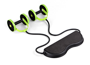Roue abdominale multifonctionnelle Revoflex Xtreme Durable unisexe à rebond automatique <span class=keywords><strong>pour</strong></span> exercices de <span class=keywords><strong>gym</strong></span> en intérieur - Product Image 2