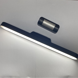 ไฟ LED สำหรับตู้ สีเทาอ่อน ผิวด้าน สวิตช์แบบสัมผัส ขันเกลียวในตัว วัสดุ ABS 6000K แสงเดย์ไลท์ Ra95 ดีไซน์ทันสมัย AC 85-265V ปรับความสว่างได้ - Product Image 4