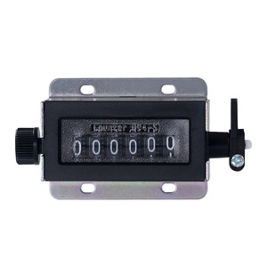 D94-S 6 Digit Mechanical <b>Counter</b> Industrial Machine Tool <b>Counter</b> With Pull Rod And Reset Knob - Product Image 2