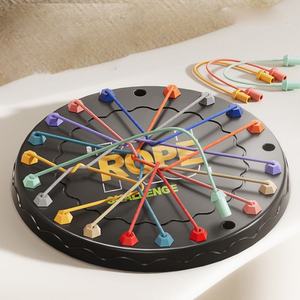 Children's Logic-Thinking <b>Puzzle</b> Toys Solving Rope Challenge Small <b>Board</b> Games Educational Plastic Toys for Kindergarten Ages - Product Image 5