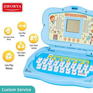 Ordinateur portable éducatif Zhorya à 20 fonctions pour enfants, machine d'apprentissage de l'anglais - Product Image 3