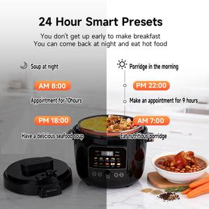 Appareils de cuisine, autocuiseurs en acier inoxydable, 5L, 6L, <span class=keywords><strong>8L</strong></span>, 10L, 12L, autocuiseur électrique multifonction intelligent numérique - Product Image 3