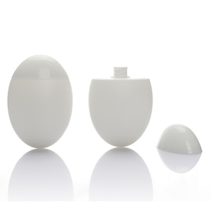 Vente en gros de flacons ovales plats uniques personnalisés de 50 ml, flacons en plastique pour soins de la peau, emballage cosmétique, flacon de lotion pour le visage, flacon de crème solaire - Product Image 1