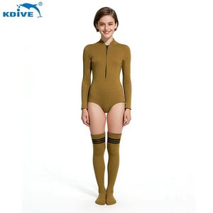 <span class=keywords><strong>Combinaison</strong></span> de plongée pour <span class=keywords><strong>femme</strong></span> KDIVE à manches longues, <span class=keywords><strong>combinaison</strong></span> de plongée à ouverture frontale, vêtements de plage. - Product Image 1