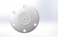 Mandrin interne en caoutchouc à expansion par recul pour trous aveugles JPT212-200, serrage 26-38 mm, précision 0,01 mm, pour tour CNC