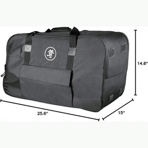 Échantillon gratuit : Sac de transport pour enceinte compatible avec Mackie Thump Go 8'', sac de rangement pour haut-parleur avec fond amovible - Product Image 5