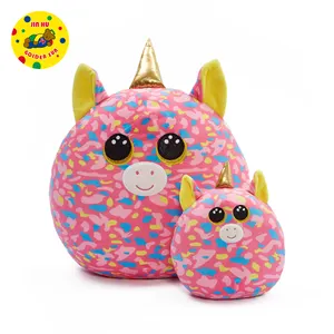 Custom Cartoon Cute Kawaii Stuffed Animals Soft Squish Pillow Plush Toys