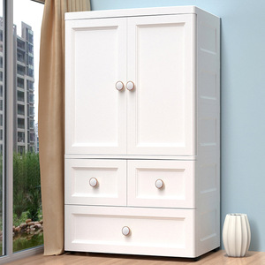 Armoire de rangement minimaliste à 5 tiroirs en plastique Morandi pour chambre, salle de bain et vêtements de bébé - Product Image 4