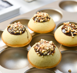 <span class=keywords><strong>Bandeja</strong></span> para Hornear Mini Muffins y Pasteles, 12 Cavidades, Media Esfera, Acero al Carbono Antiadherente, para <span class=keywords><strong>Horno</strong></span> Doméstico - Product Image 4