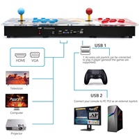 2024 nouvelle haute qualité la dernière version 10000 en 1 pandora box juego 3d console de jeux d'arcade