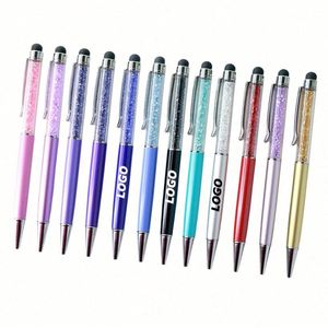 Bolígrafos Personalizados con Punta Táctil, 2 en 1, Tinta Negra y Punta Delgada de Cristal para Pantallas Táctiles - Regalo Ideal - Product Image 1