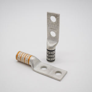 Koperen compressie-krimpterminalconnectoren Smalle tong Twee gaten Lange cilinder Vervang YA8C2NT YA6C2NT YA4C2NT YA2C2NT YA1C2N - Product Image 1