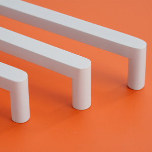 制造商实心黄铜白色橱柜门拉手家具厨房抽屉拉手旋钮 - Product Image 5