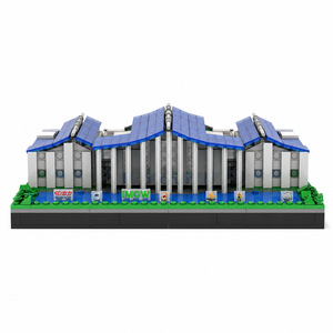 Blocs de construction architecturaux personnalisés pour table de sable, en plastique ABS, petites particules, modèles DIY à assembler, pour jeunes de 15 à 35 ans - Product Image 3