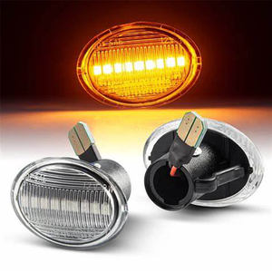 Luces de señal de marcador lateral LED para Fiat 500 Lancia Lybra Ypsilon <span class=keywords><strong>Maserati</strong></span> Alfa <span class=keywords><strong>ABARTH</strong></span> 500 lámpara intermitente secuencial LED - Product Image 6