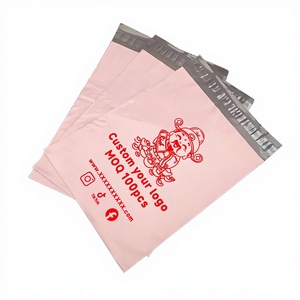 Bolsas de <span class=keywords><strong>Correo</strong></span> de Polipropileno Biodegradables Autosellables e Impermeables, Impresión de Logotipo Personalizado, Opciones en Blanco y Negro, 9-13 Pulgadas, Embalaje de Seda - Product Image 3