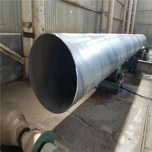 Tuyau en acier soudé en spirale pour ligne pétrolière ASTM A252 SSAW, tuyaux soudés en spirale de grand diamètre pour structures - Product Image 2
