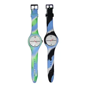Yaratıcı renk kol saati renk değiştiren saatler renk değişimi ile saat kordonları