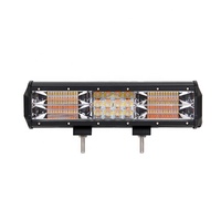 Barre lumineuse LED orange de 50 pouces, combo 540W pour Jeep Wrangler, camions tout-terrain, tous types, trois rangées, divers accessoires d'éclairage automobile