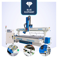 Routeur à bois certifié CE 1325 3015 CNC 4 axes ATC, machine de sculpture 3D pour la fabrication de moules