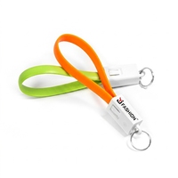 Cable de Carga USB 3A con Llavero y Logotipo Personalizado de Fábrica para Regalos Corporativos