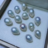 Grandes perles baroques en forme de goutte d'eau, perles d'eau douce naturelles Edison, perles nues 9-14mm, pour boucles d'oreilles et pendentifs DIY