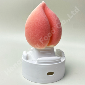 3D Đào Hương vị kem trái cây tự nhiên trái cây Halal chứng nhận bán buôn đường thấp vui vẻ hình tùy chỉnh Popsicle - Product Image 4