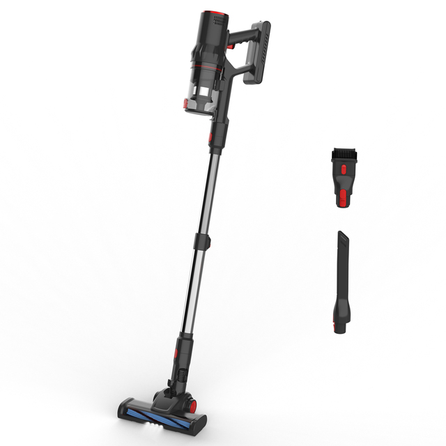 BSCI ISO9001 Strong Suction 10kpa Dust Capacity 0.7L Battery 150W Upright Cordless Handheld Vacuum Cleaner for Home
