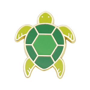 ที่กำหนดเองย้อนยุคไทยช้าง Pin สัตว์น่ารักป้ายการ์ตูนเข็มกลัดเคลือบปกขา - Product Image 3
