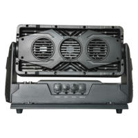 60 Projecteurs LED Muraux RGBW 4-en-1 15W/10W Étanche IP65 pour Extérieur avec Contrôle DMX512/Activé par le Son 9 Canaux Angle de Faisceau 25°