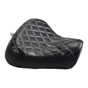 Ajuste para <span class=keywords><strong>Harley</strong></span> <span class=keywords><strong>Davidson</strong></span> Sportster XL883 1200 48 72 1983-2003 motocicleta PU cuero Pad Driver Rider asiento individual - Product Image 6
