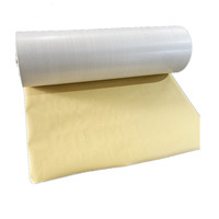 Papier kraft vierge simple face enduit de PE ciré VCI antirouille avec tissu tissé pour emballage industriel et impression